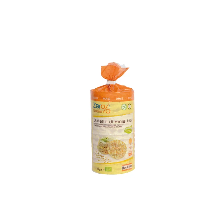 Zero% Gluten Organic Corn Cakes 100g