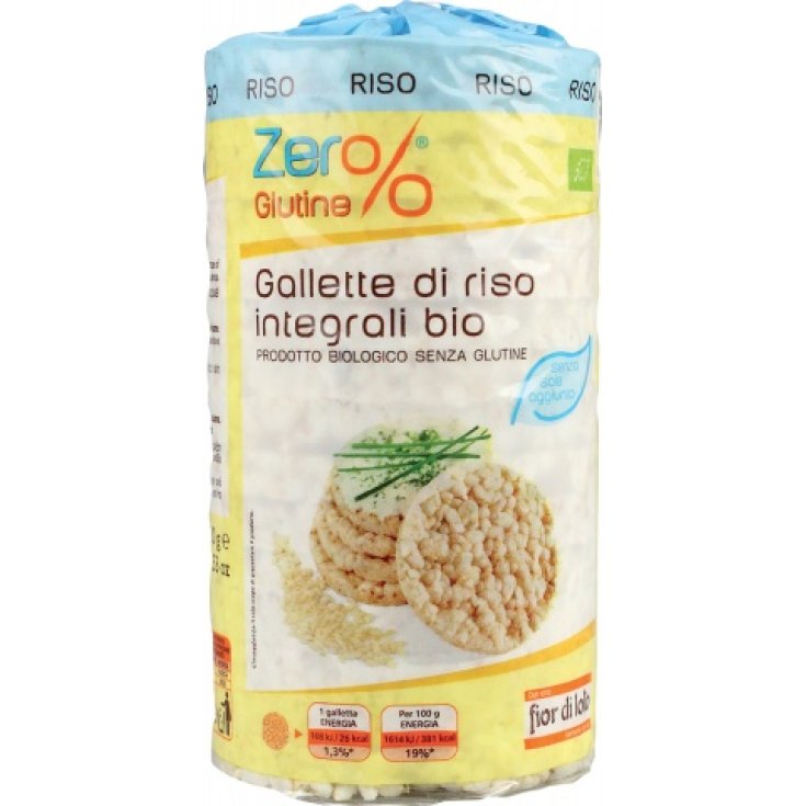 Fior Di Loto Zero% Glut Rice Cakes Without Salt 100g