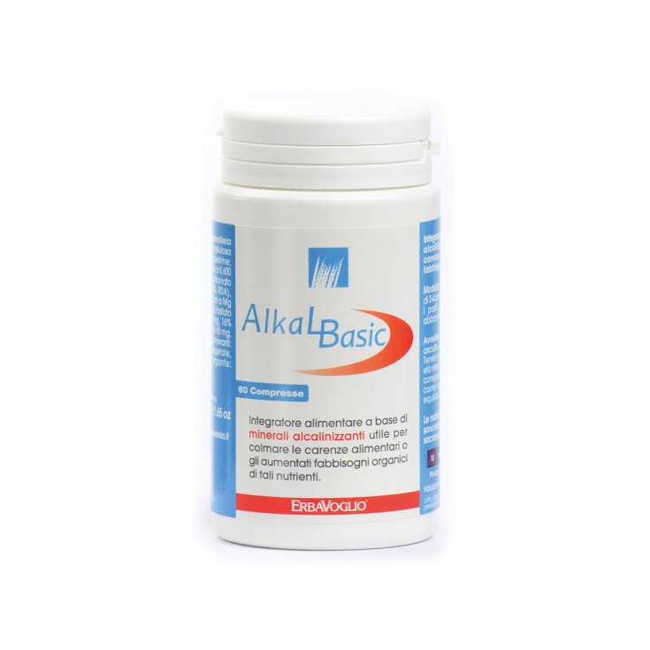 Erbavoglio Alkal Basic Food Supplement 60 Tablets