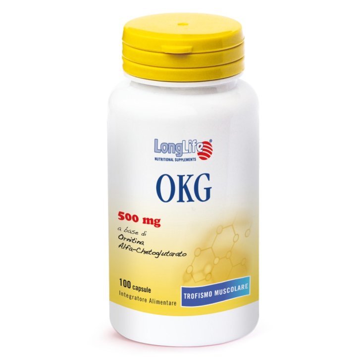 LongLlife Okg 500mg Food Supplement 100 Capsules