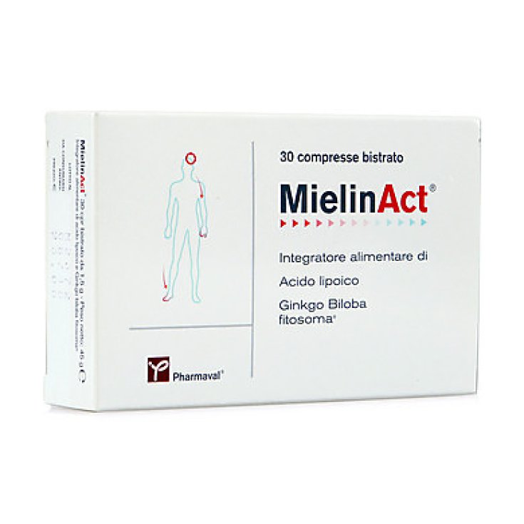 Pharmaval MielinAct Food Supplement 30 Tablets