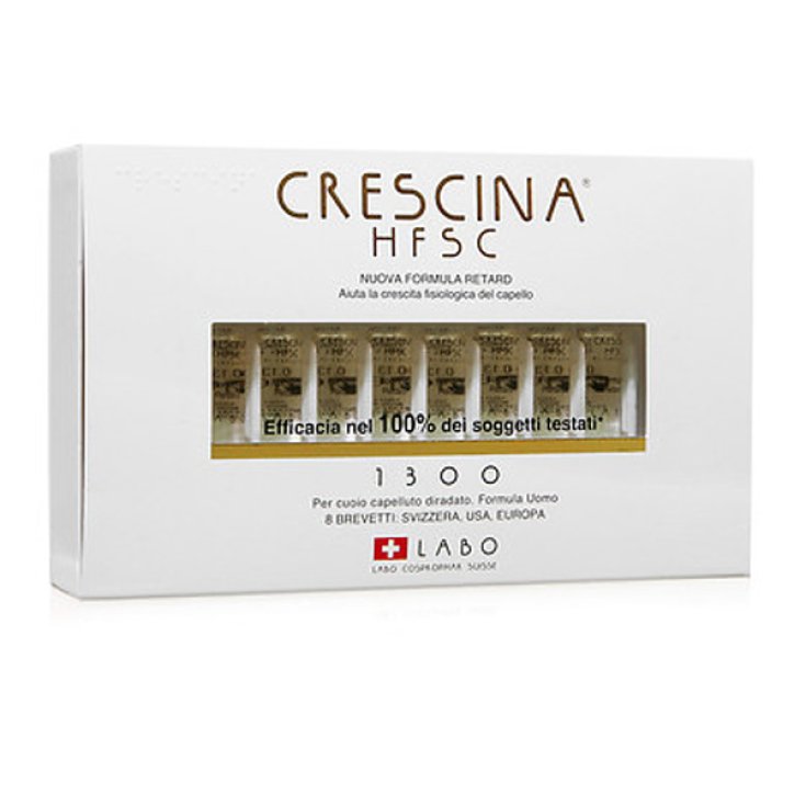 Labo Crescina HFSC New Formula Retard 1300 Man 10 Vials