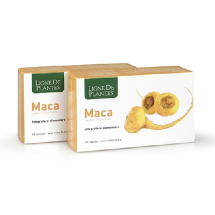 Ligne De Plantes Maca Bio Food Supplement 60 Capsules