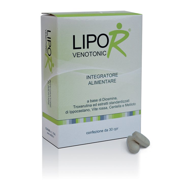 Elifab LipoR Venotonic Food Supplement 30 Tablets