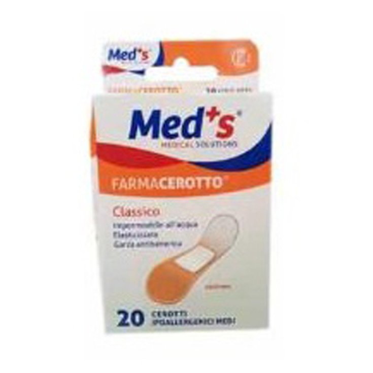 Med's Patches Strips Medium Polyurethane 20p