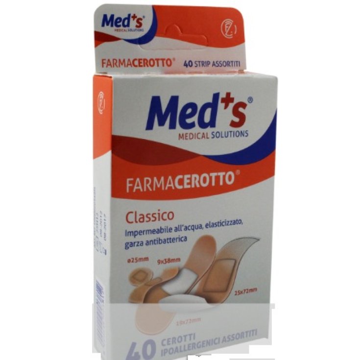 Med's Farmacerotti Tnt Assorted Patches 40 Pieces