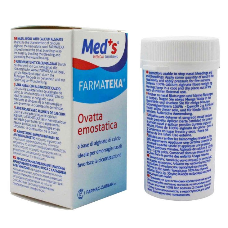 Med's FarmaTexa Hemostatic Wadding 1 Tube