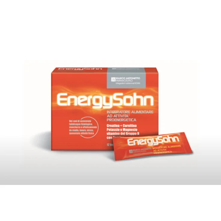 Marco Antonetto Energysohn Food Supplement 12 Sachets