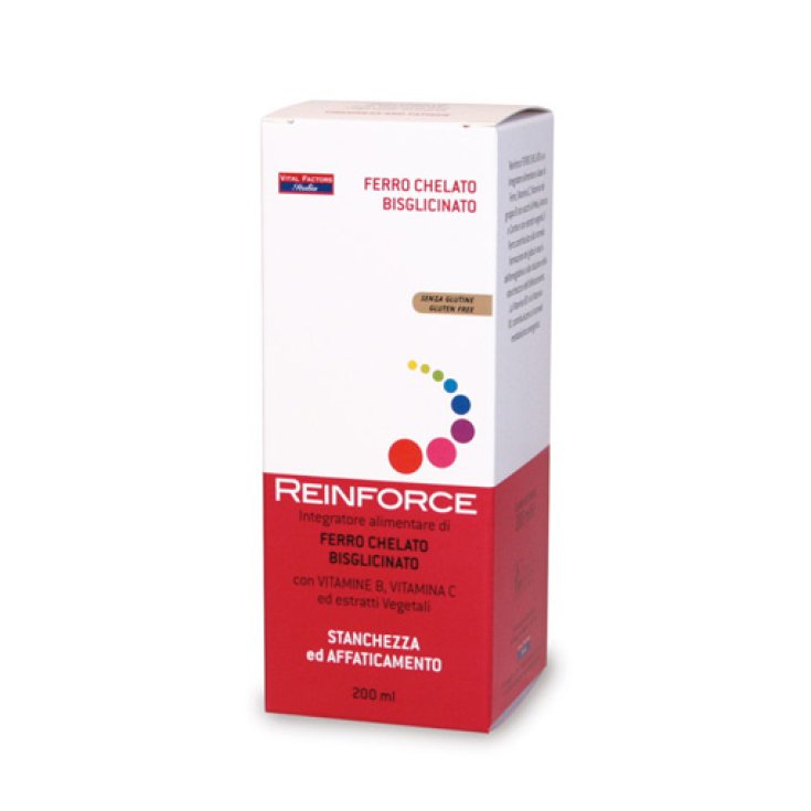 Farmaderbe Reinforce Chelated Iron Food Supplement 200ml