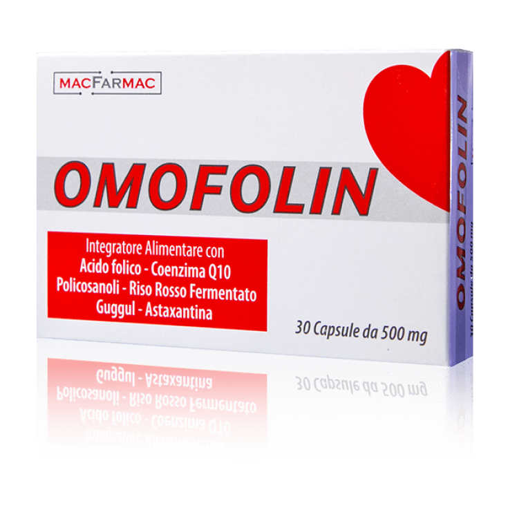 MacFarmac Omofolin Food Supplement 30 Capsules