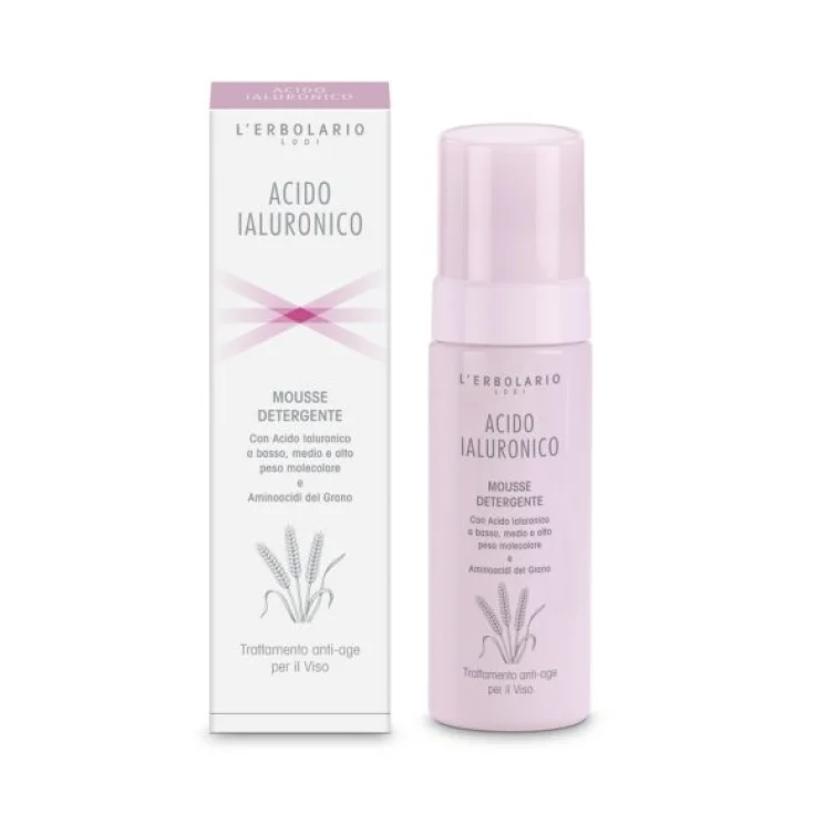 L'Erboilario Hyaluronic Acid Cleansing Mousse 150ml