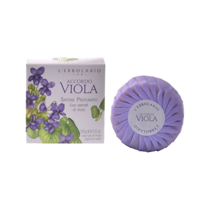 L'Erbolario Purple Accord Scented Soap 100g