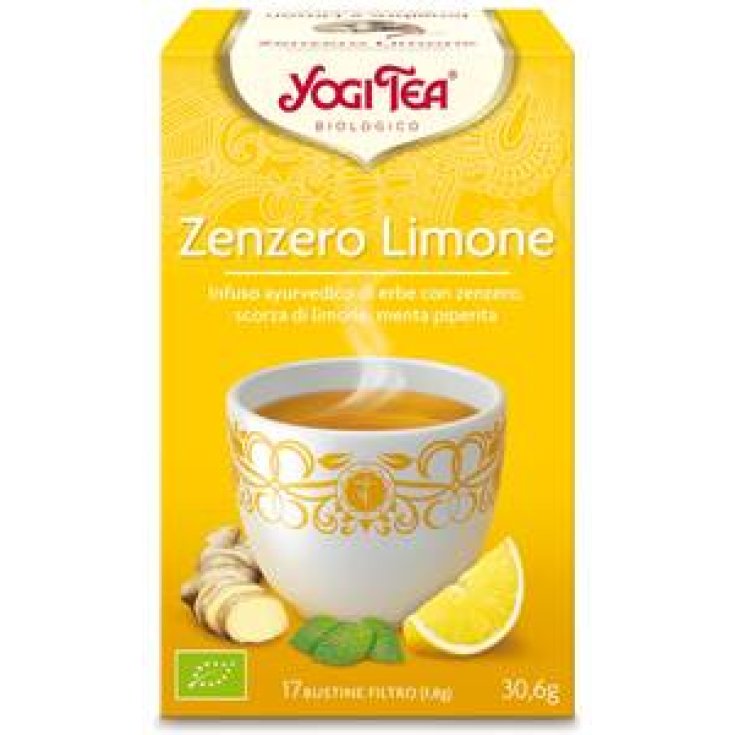 Yogi Tea Jengibre y Limon 17 Bolsitas