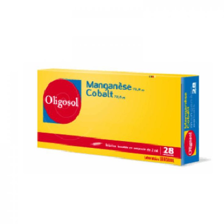 Labcatal Oligosol Manganese Cobalt 28 Vials Of 2ml