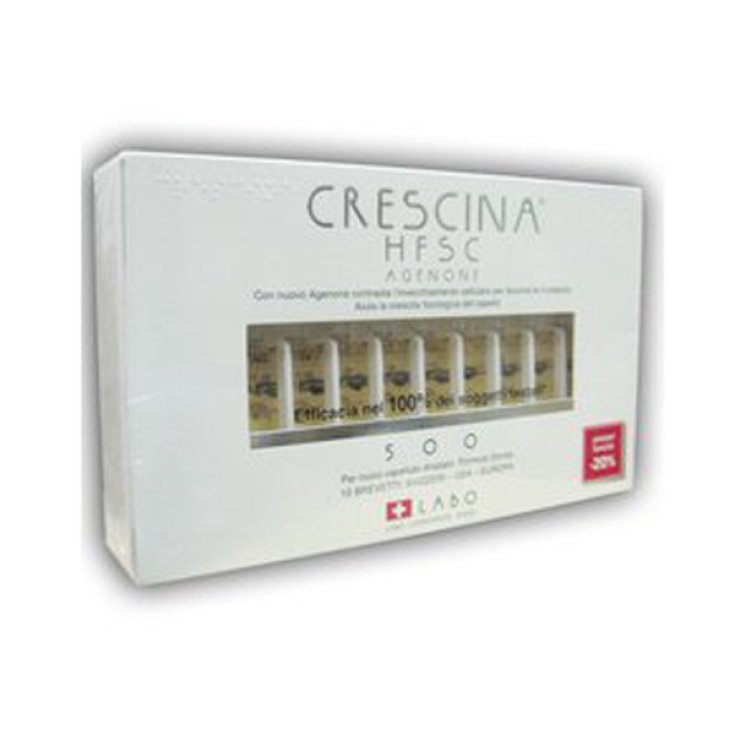 Labo Crescina HFSC With Agenone Dosage 500 Woman Size 20 Ampoules