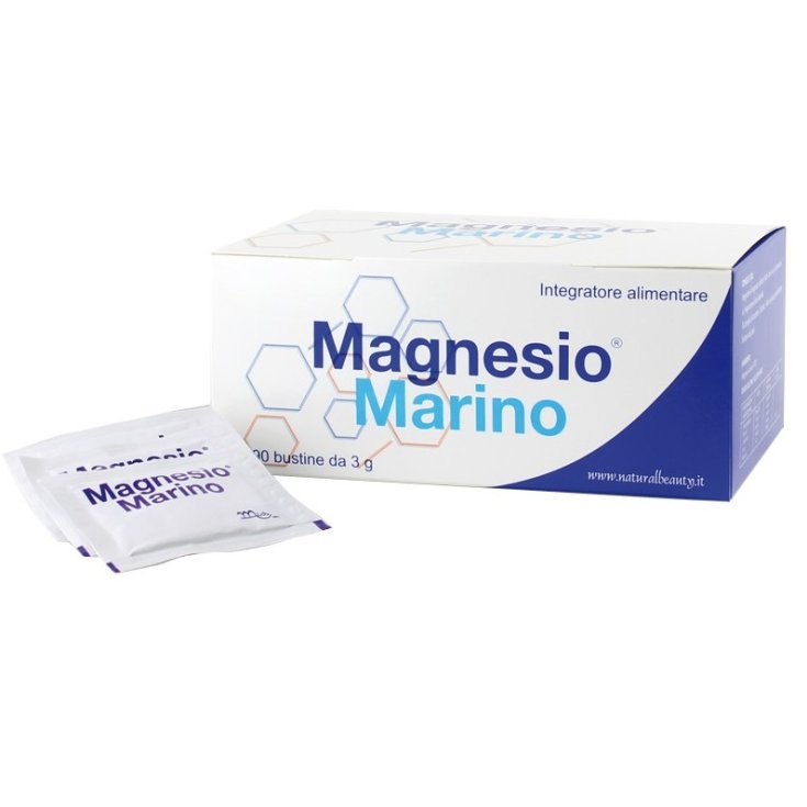 Naturalbeauty Marine Magnesium Food Supplement Gluten Free 90 Sachets