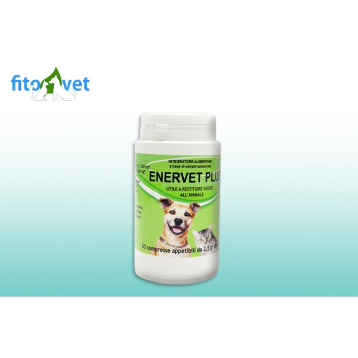 Pharmafit Enervet Food Supplement For Animals 30 Tablets