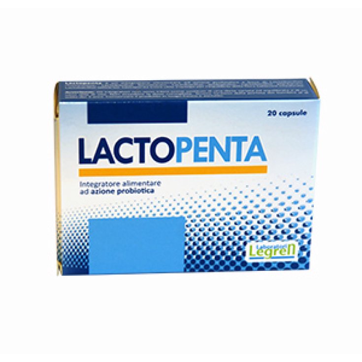 Legren Lactopenta Food Supplement 20 Capsules