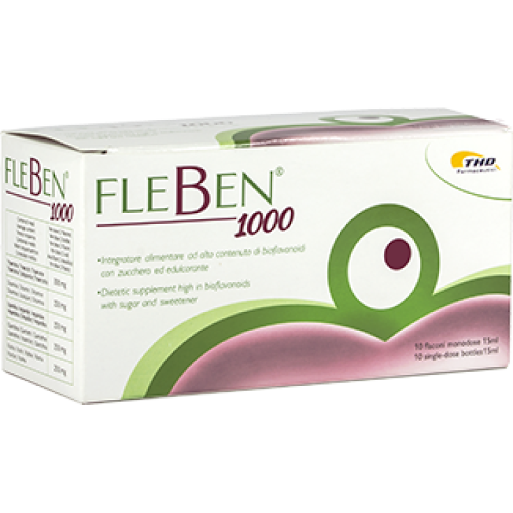 Thd Fleben 1000 Food Supplement 10 Bottles Of 15ml