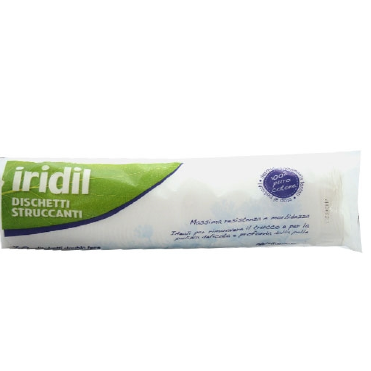 Iridil Cotton Make-up Remover Pads 80 Pieces