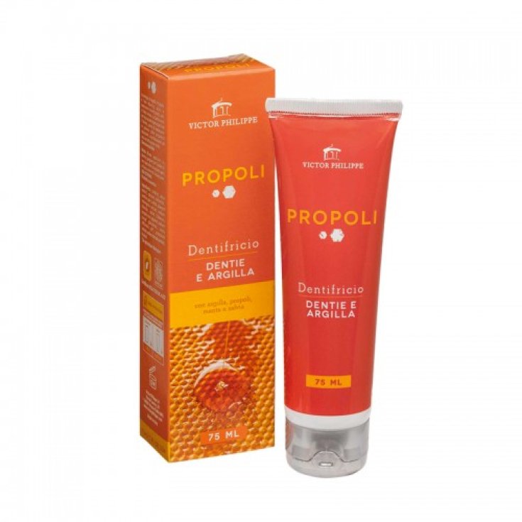 Victor Philippe Toothpaste With Propolis Dentie And Clay 75ml