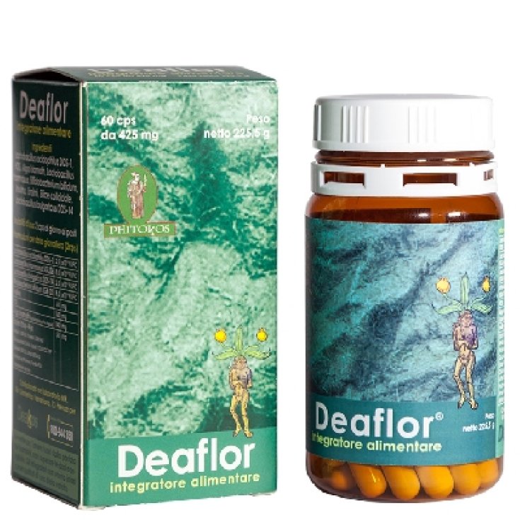 Deakos Deaflor Food Supplement 60 Capsules
