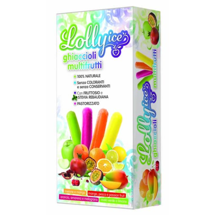CM Pharma Lolly Ice Popsicles Multi Fruits 10 Pieces