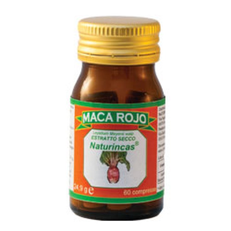 Naturincas Maca Rojo Extract 60 Tablets 515mg