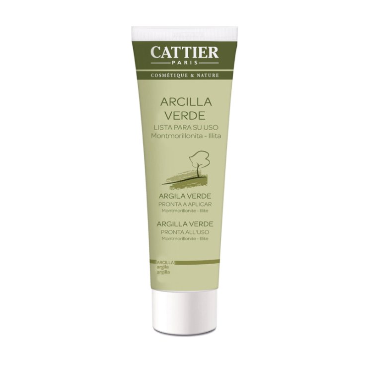 Cattier Green Clay In Tube 400g
