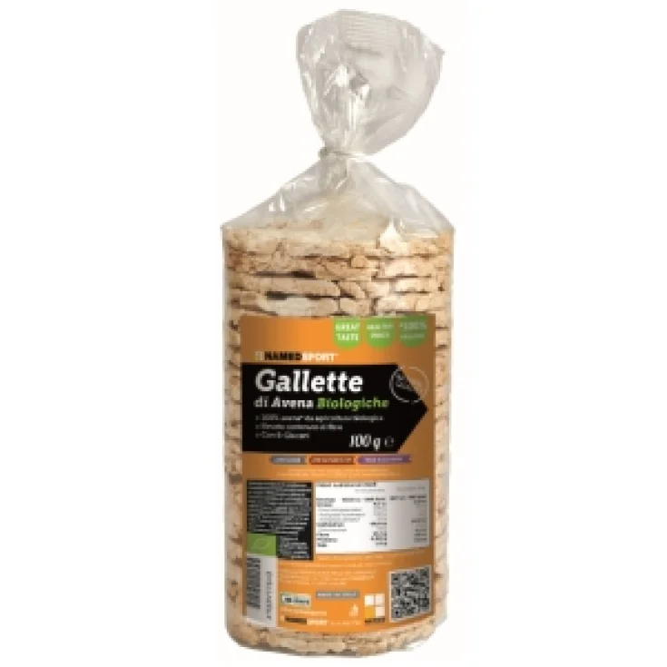 Named Organic Oat Cakes Food Supplement 100g