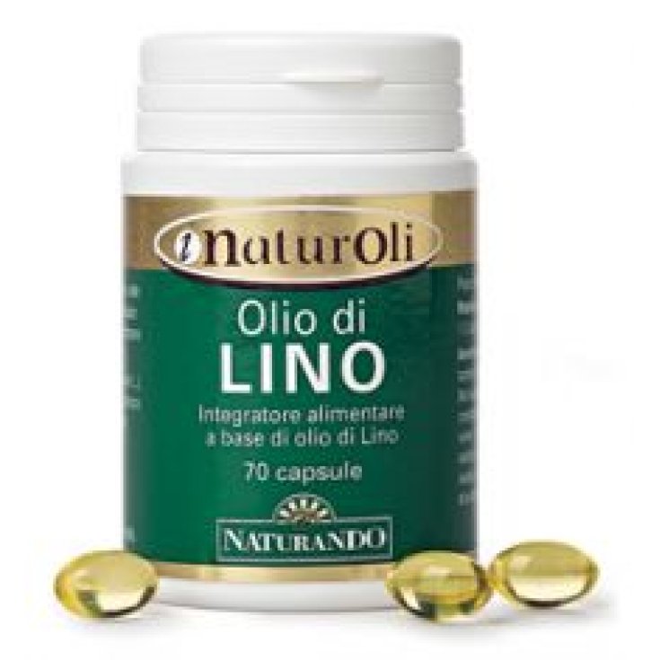 Naturando Linseed Oil Food Supplement 70 Capsules
