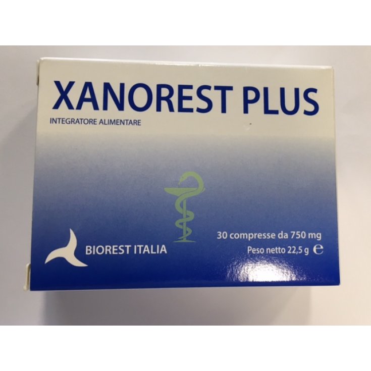 Biorest Italia Xanorest Plus Food Supplement 30 Tablets