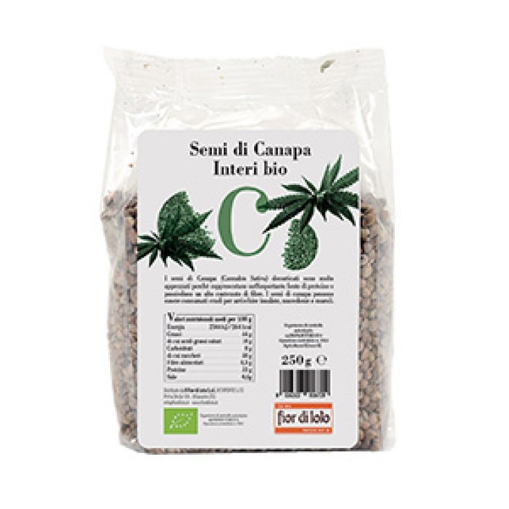 Il Fior Di Loto Organic Whole Hemp Seeds 250g