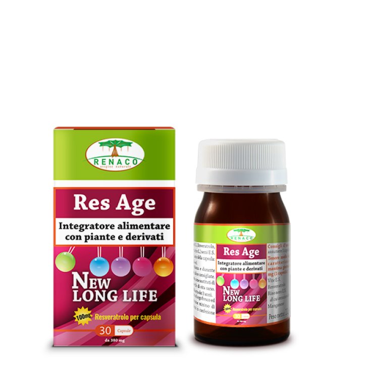 Renaco Res Age Long Life Food Supplement 30 Capsules