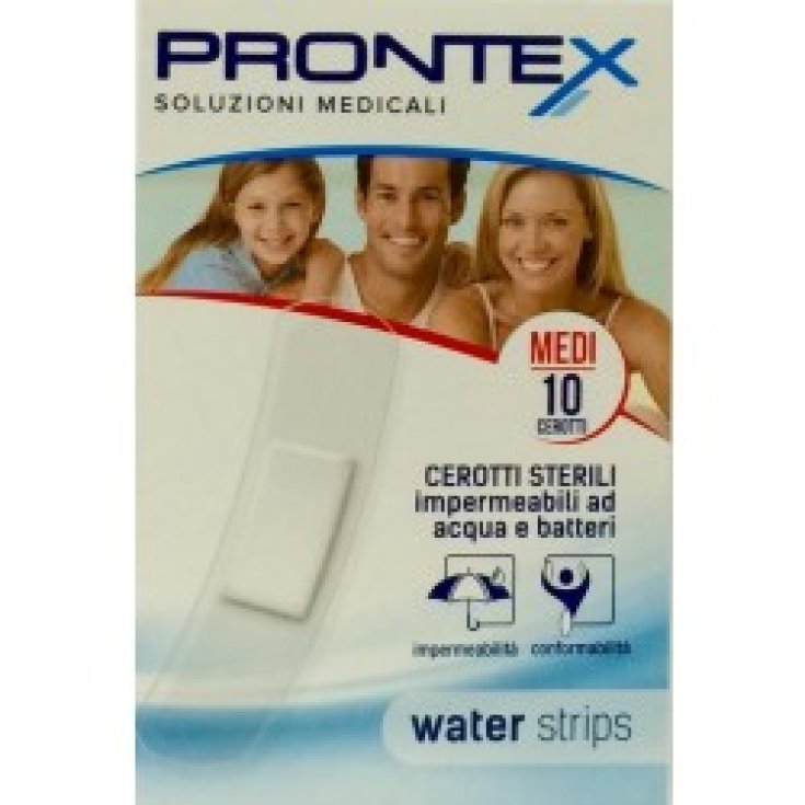 Safety Prontex Water Strips Waterproof Patches 10 Medium Patches