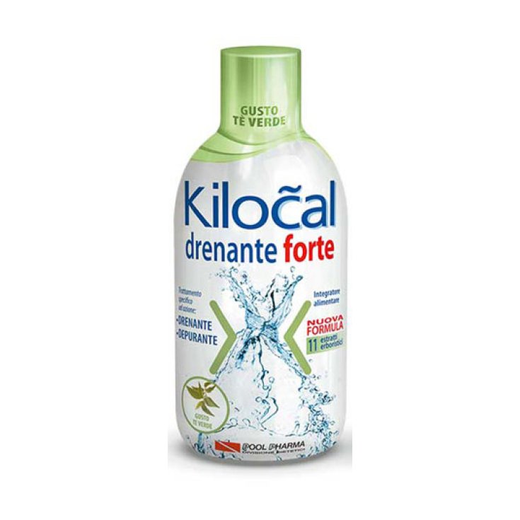 Kilocal Drenante Forte Gusto The Verde Food Supplement 500ml