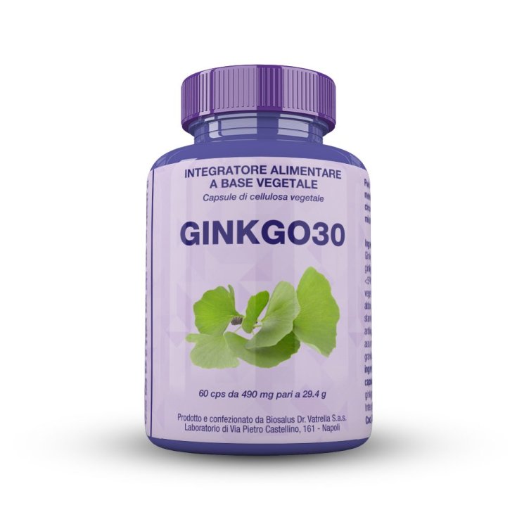 Biosalus® Ginkgo30 Food Supplement 60 Capsules