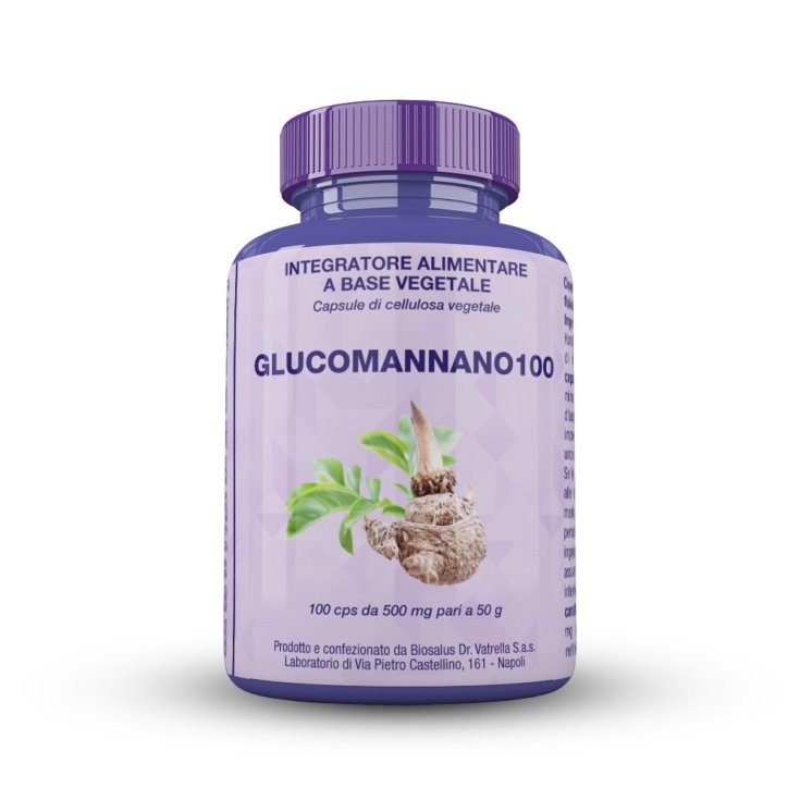 Biosalus Glucomannan Food Supplement 100 Capsules