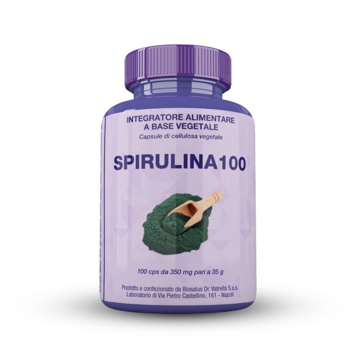 Biosalus® Spirulina100 Food Supplement 100 Capsules