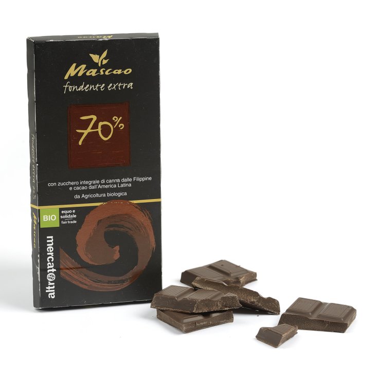Altromercato Mascao Extra Dark Chocolate 70% Organic 100g