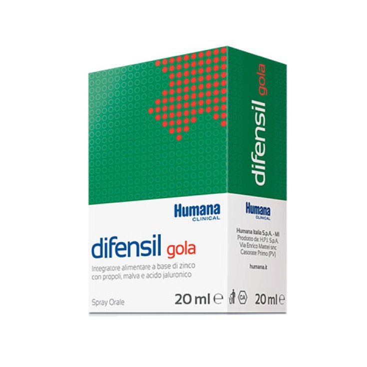 Difensil Throat Spray Humana 20ml