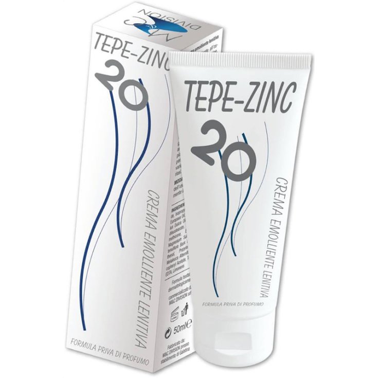 M & C Division TEPE-ZINC 20 Soothing Emollent Cream 50ml
