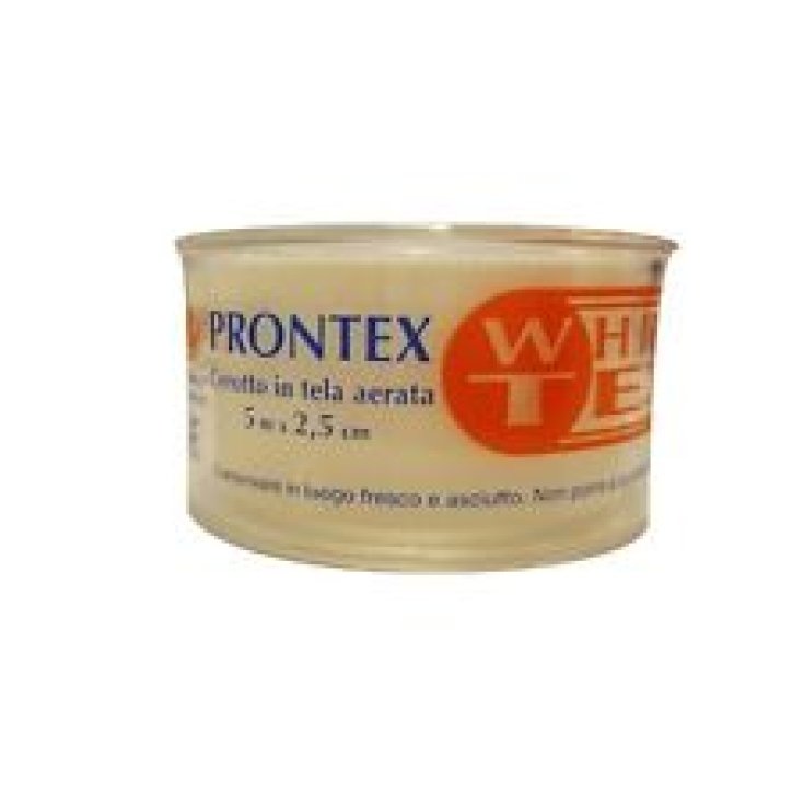 Safety Prontex White Tex Patch In Aerated Canvas 5m x 5cm