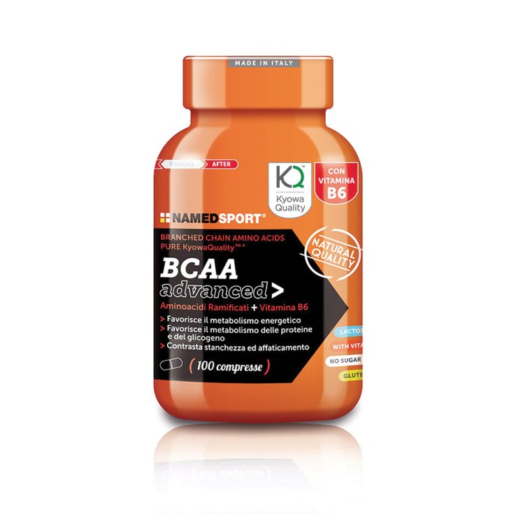 NamedSport BCAA Advanced 2: 1: 1 Food Supplement 100 Tablets