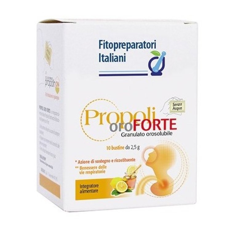 Selerbe Propoli Oro Forte Food Supplement 10 Sachets