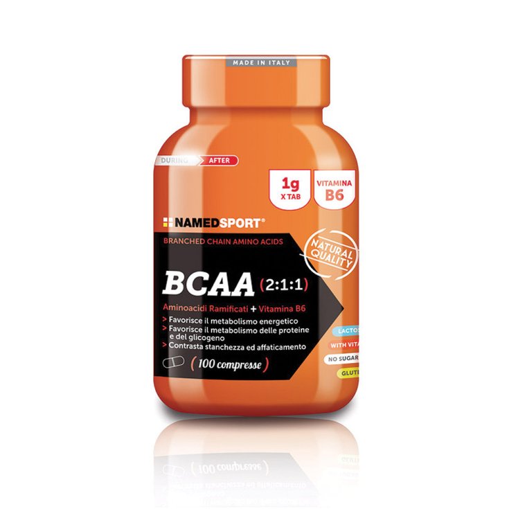 NamedSport BCAA 2: 1: 1 Food Supplement 100 Tablets