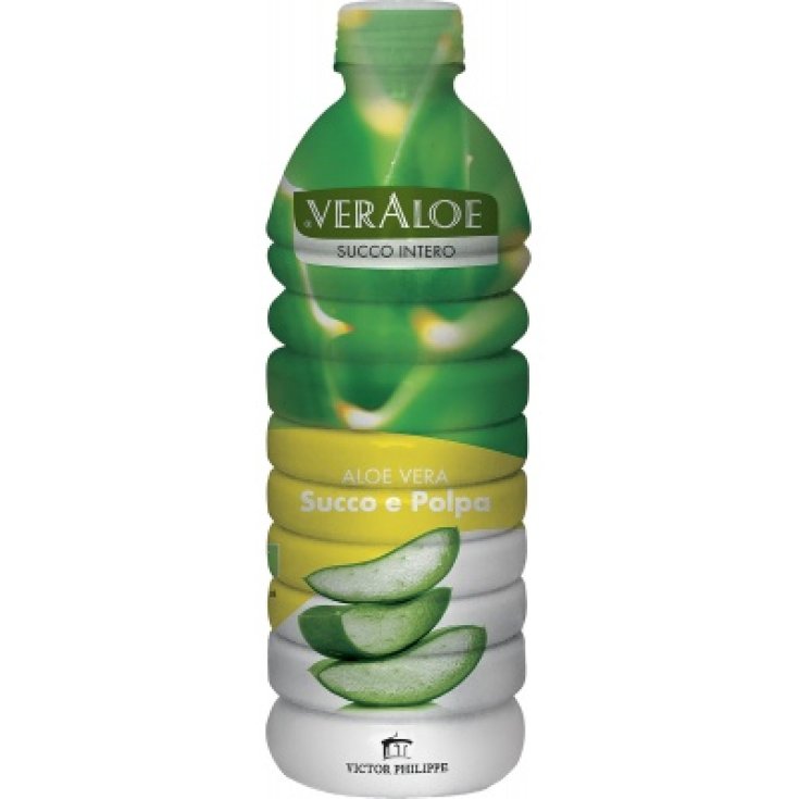 Fior Di Loto Veraloe Organic Aloe Juice And Pulp 1000ml