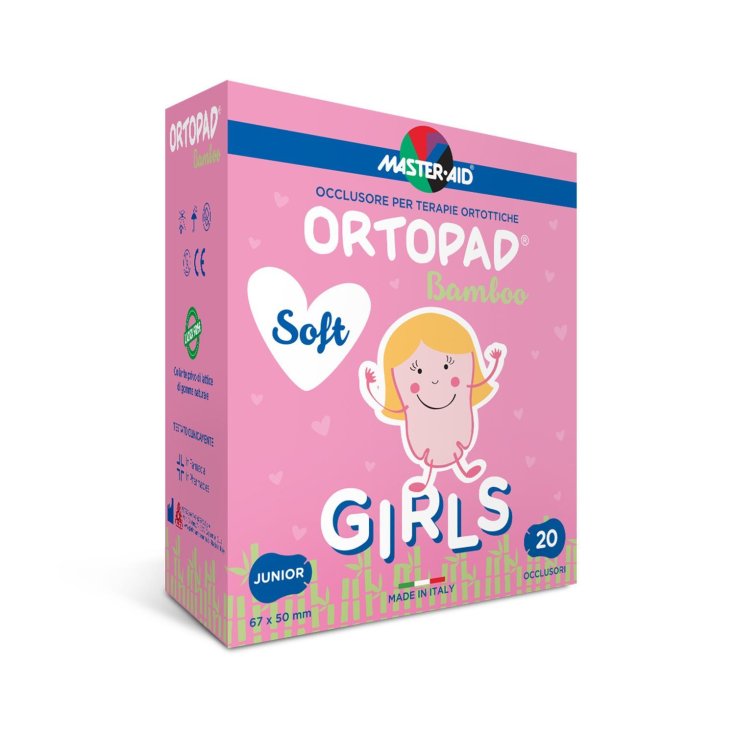 Master-Aid® Ortopad® Soft Girls Occluder For Orthotic Therapies Medium 20 Pieces