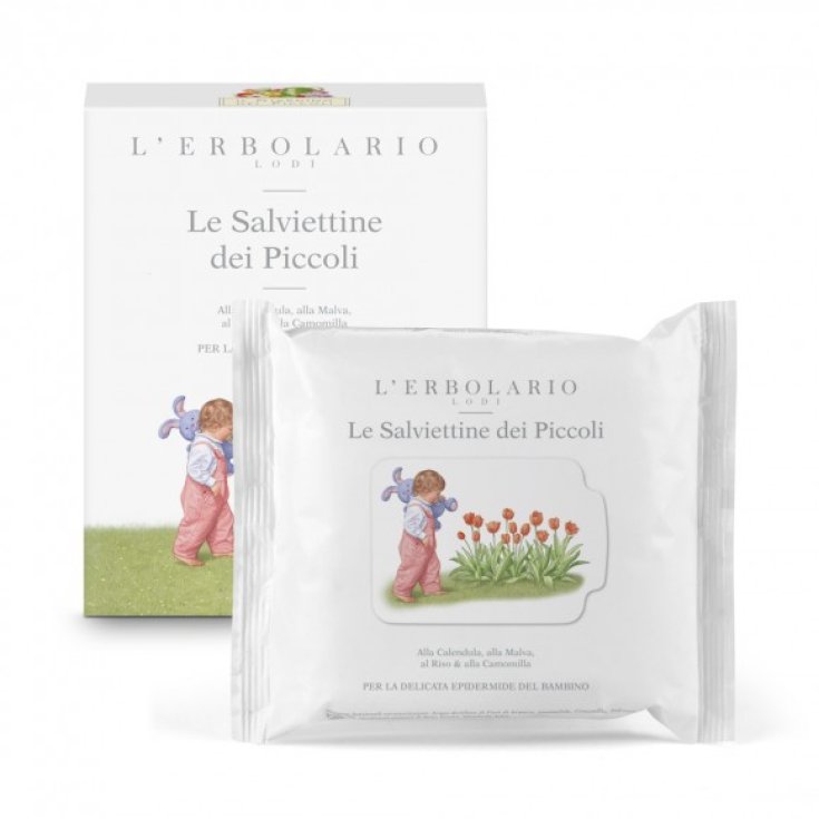 L'Erbolario Il Giardino Dei Piccoli The Small Wipes 20 Wipes