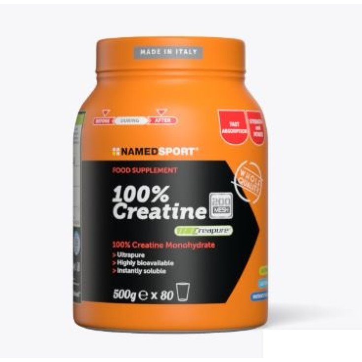 Named Creatine 100% Food Supplement 500g